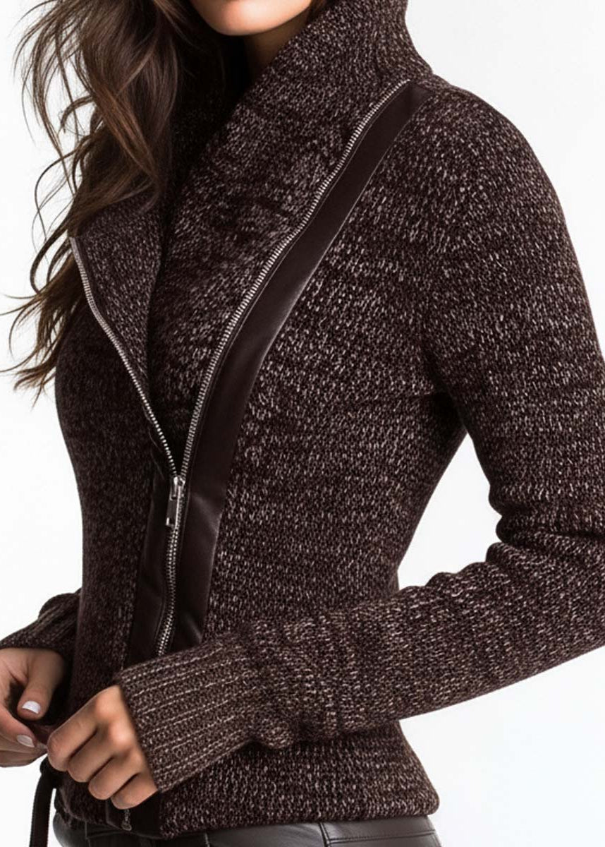 Hollie | Asymmetrical Knit Jacket