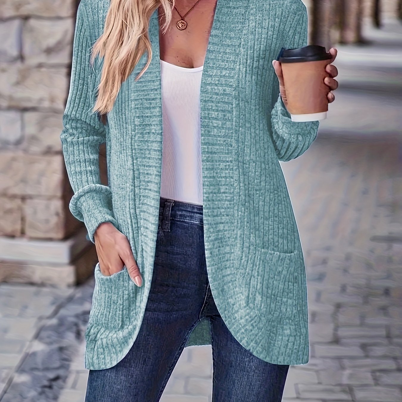 Brooke | Ribbed Long Sleeve Top