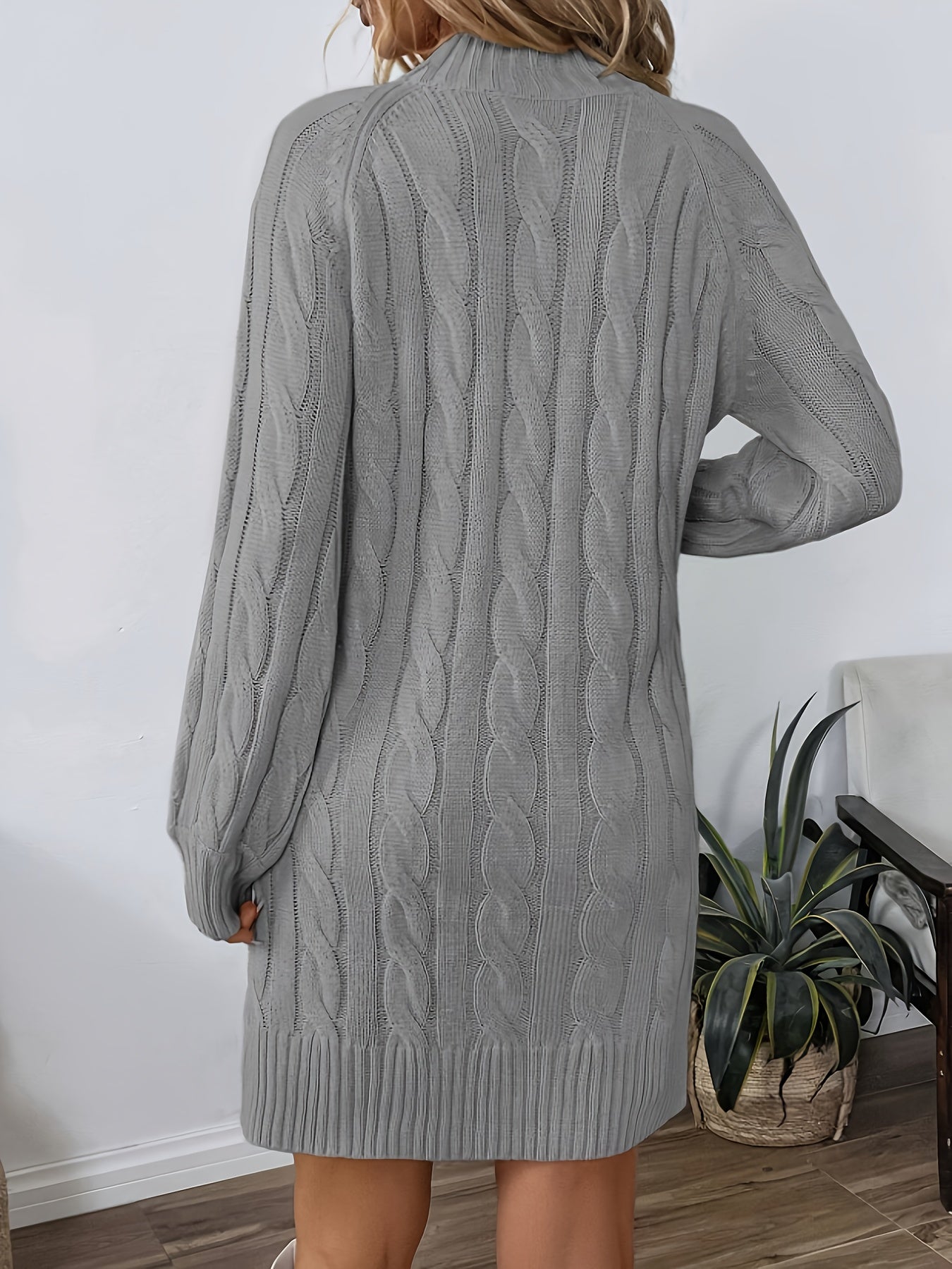 Nora | Twist Knit Sweater Dress