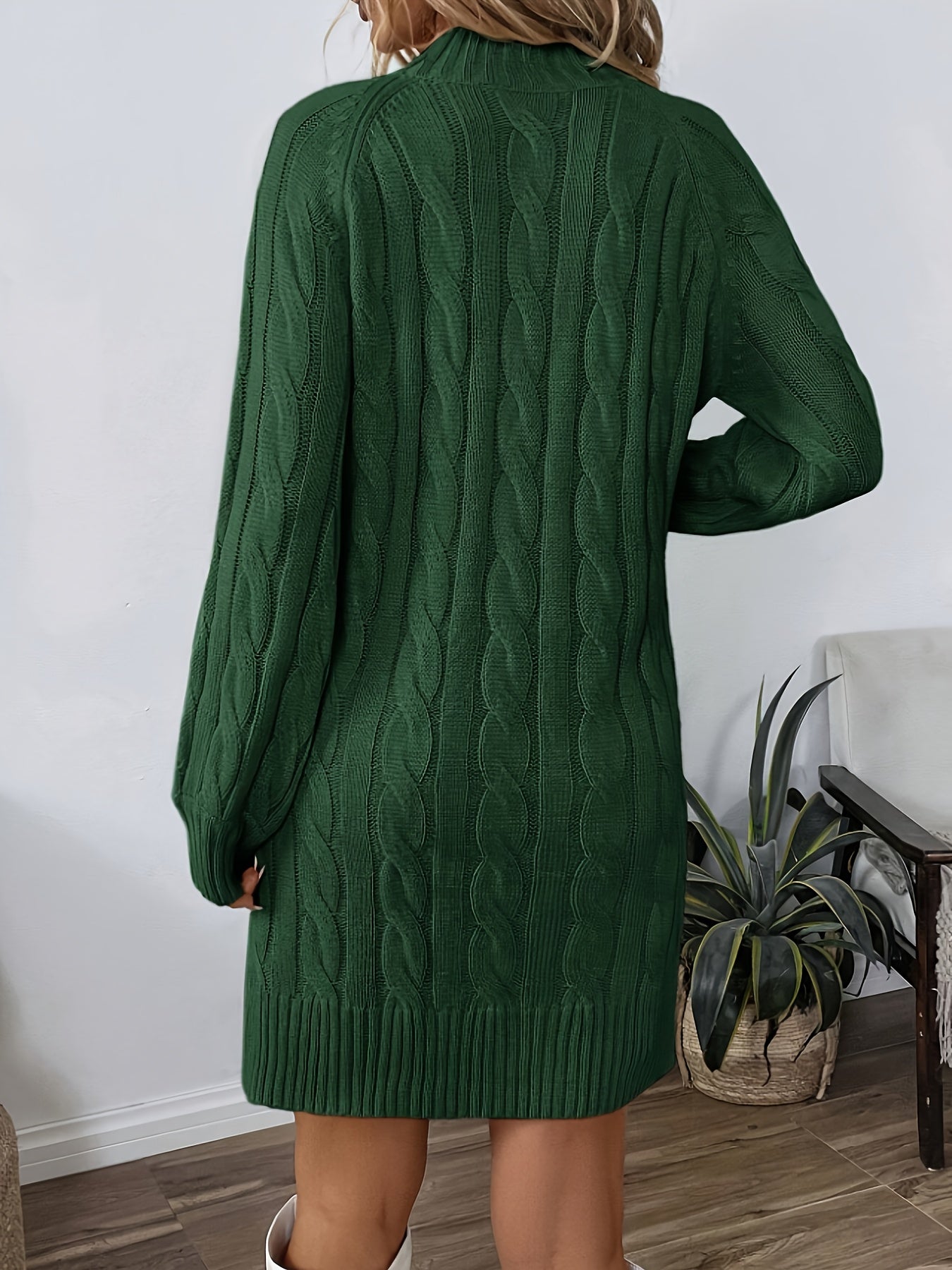 Nora | Twist Knit Sweater Dress