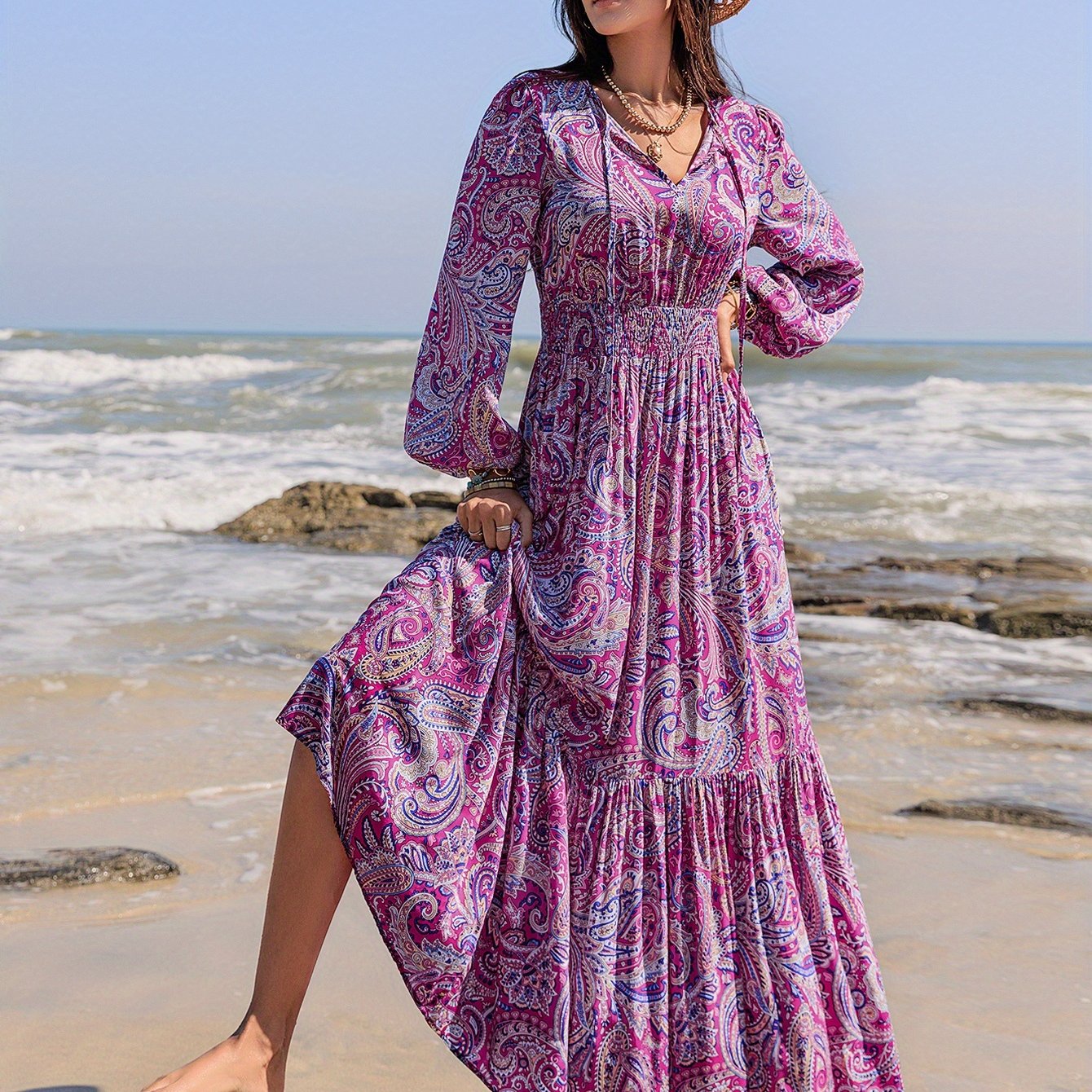Paolina | Bohemian Maxi Dress