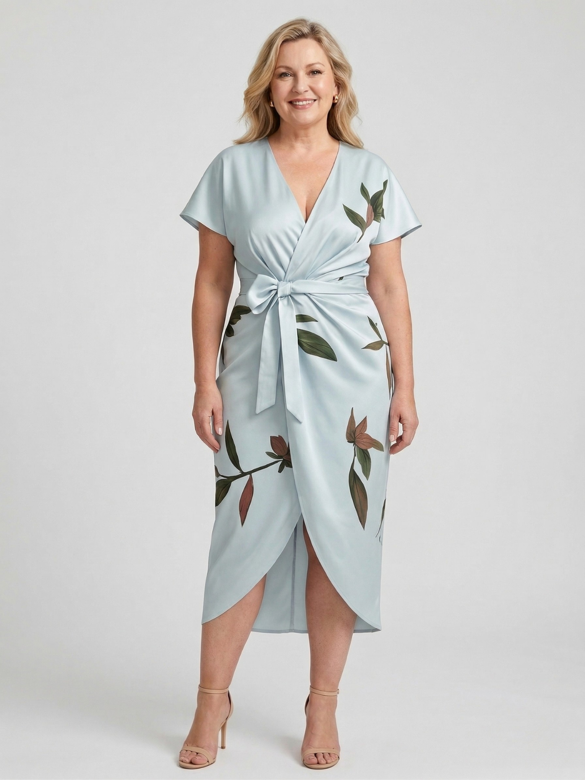 Selene-Rose | Elegant Wrap Dress