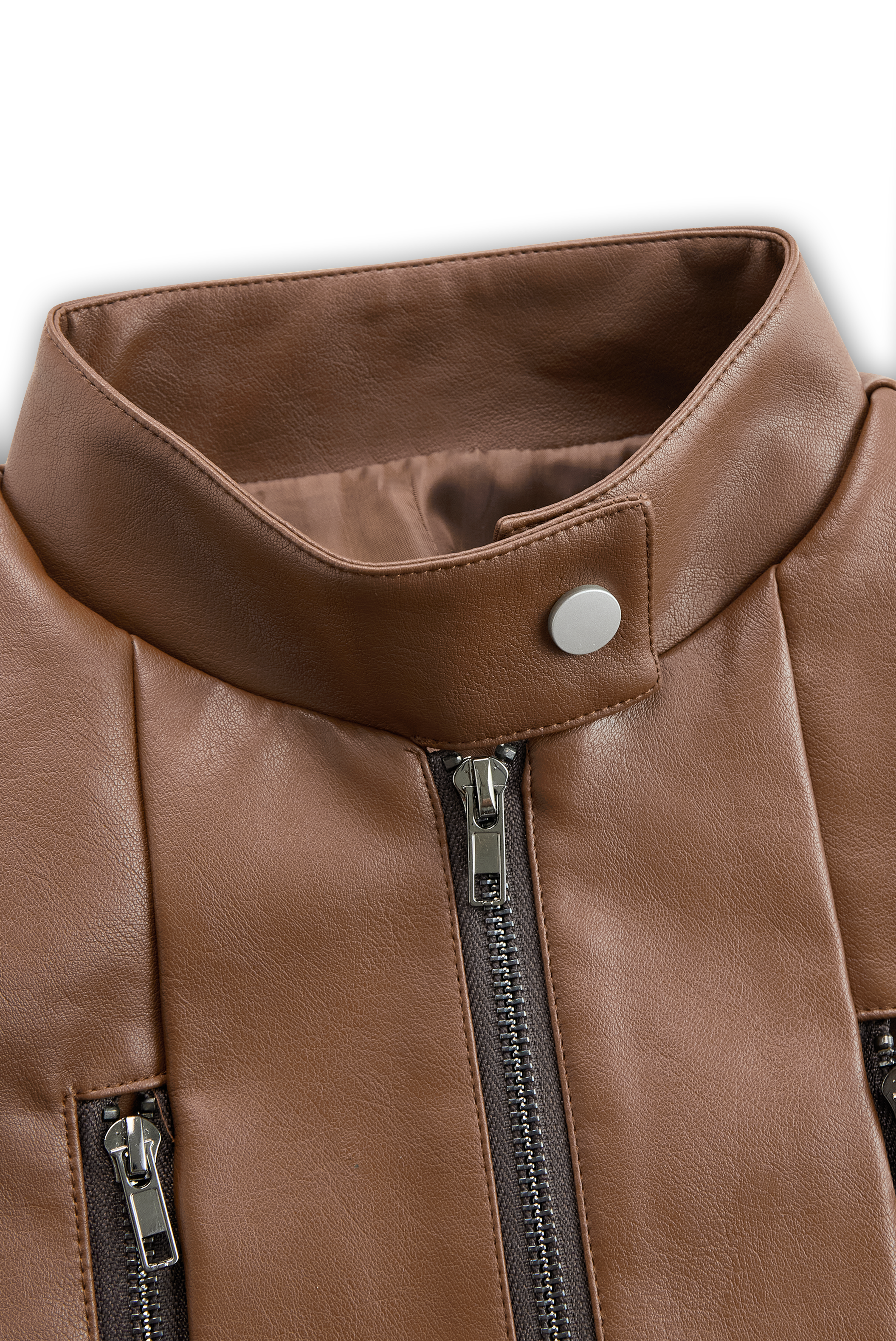 Sunny | Vintage Faux Leather Coat