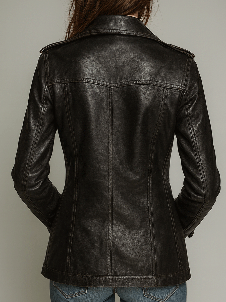 Harmony | Vintage Military Moto Jacket
