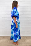 Violet | Vintage Floral Dress