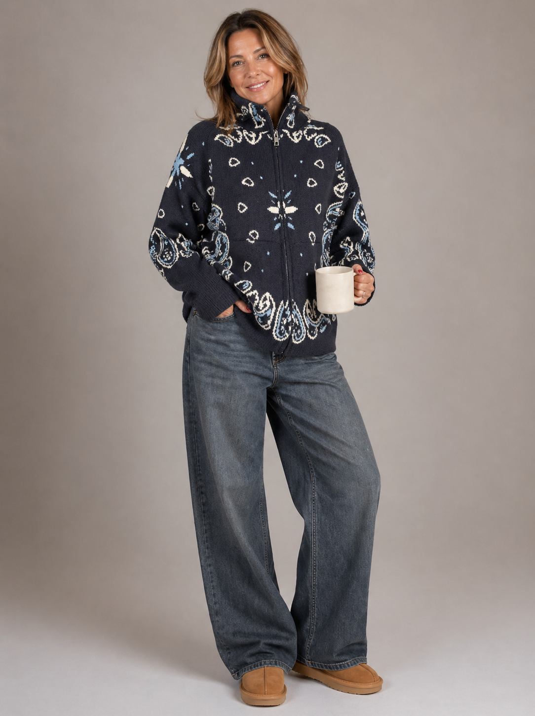 Matilda | Knit Printed Sweater