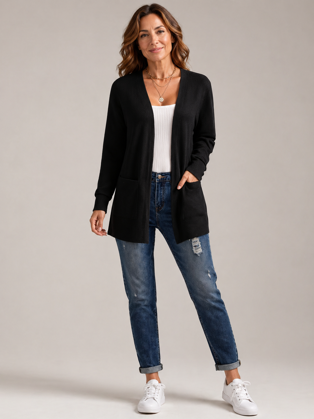 Harper | Classic Lightweight Cardigan