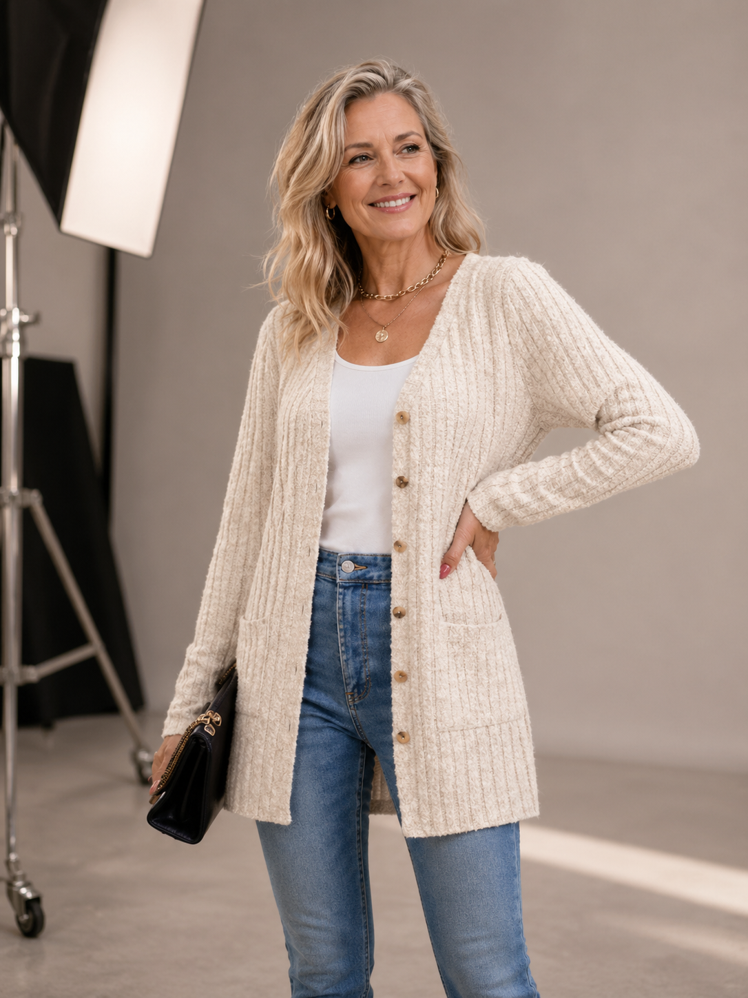 Ava | Elegant Longline Cardigan