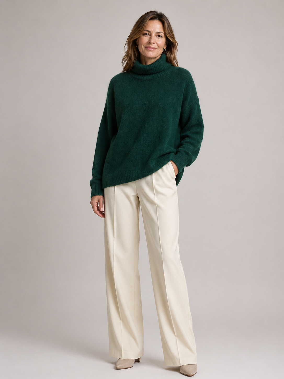 Grace | Soft Knit Turtleneck Jumper