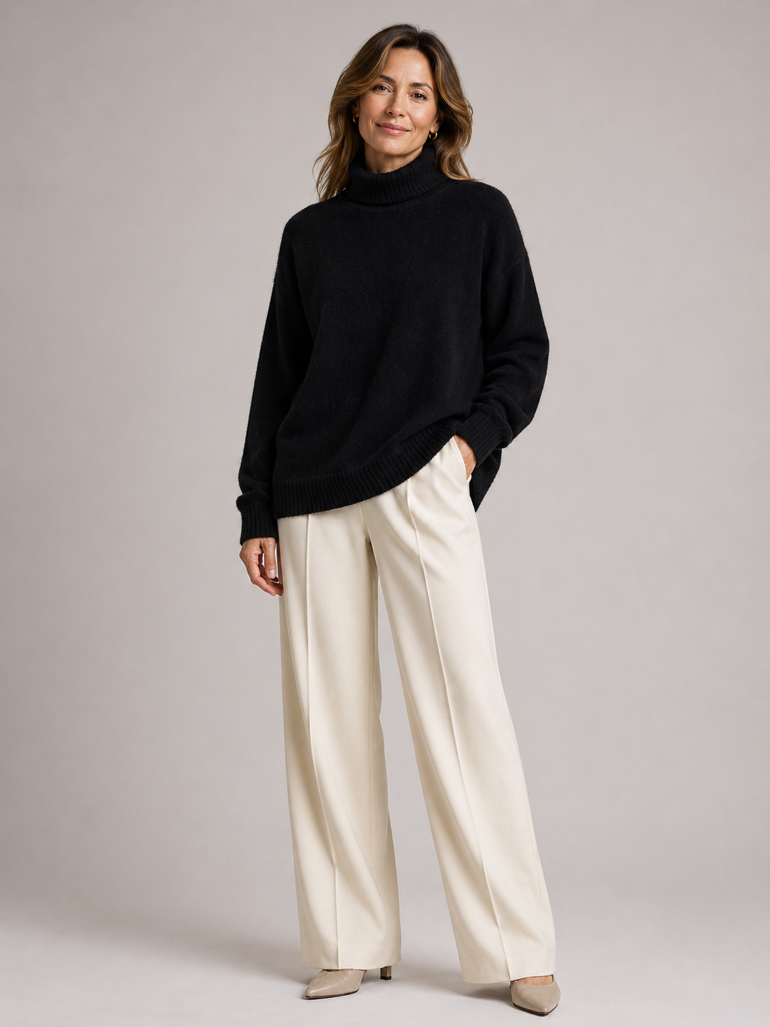 Grace | Soft Knit Turtleneck Jumper