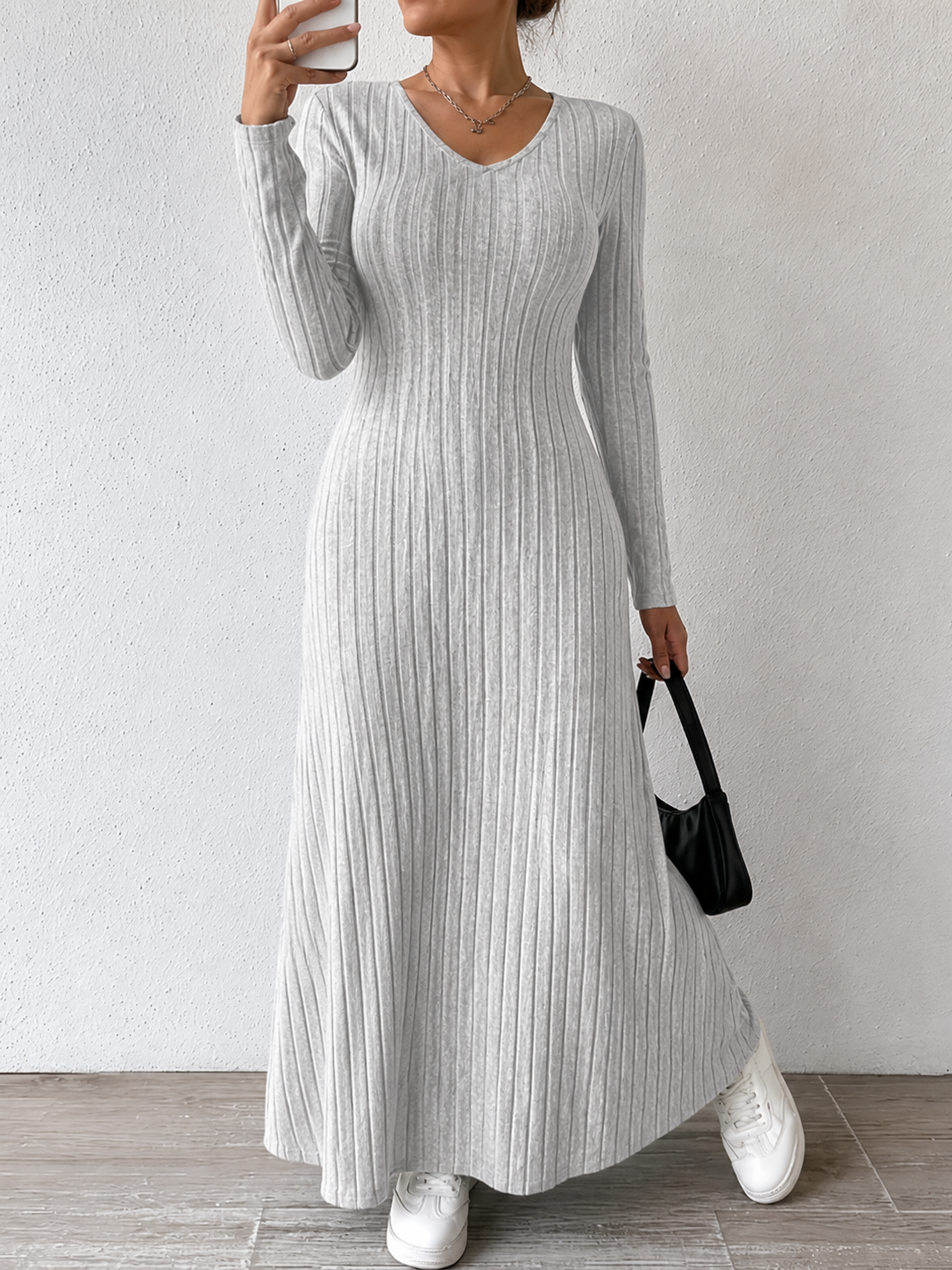 Vesper | Elegant Comfortable Long-Sleeve Autumn Dress