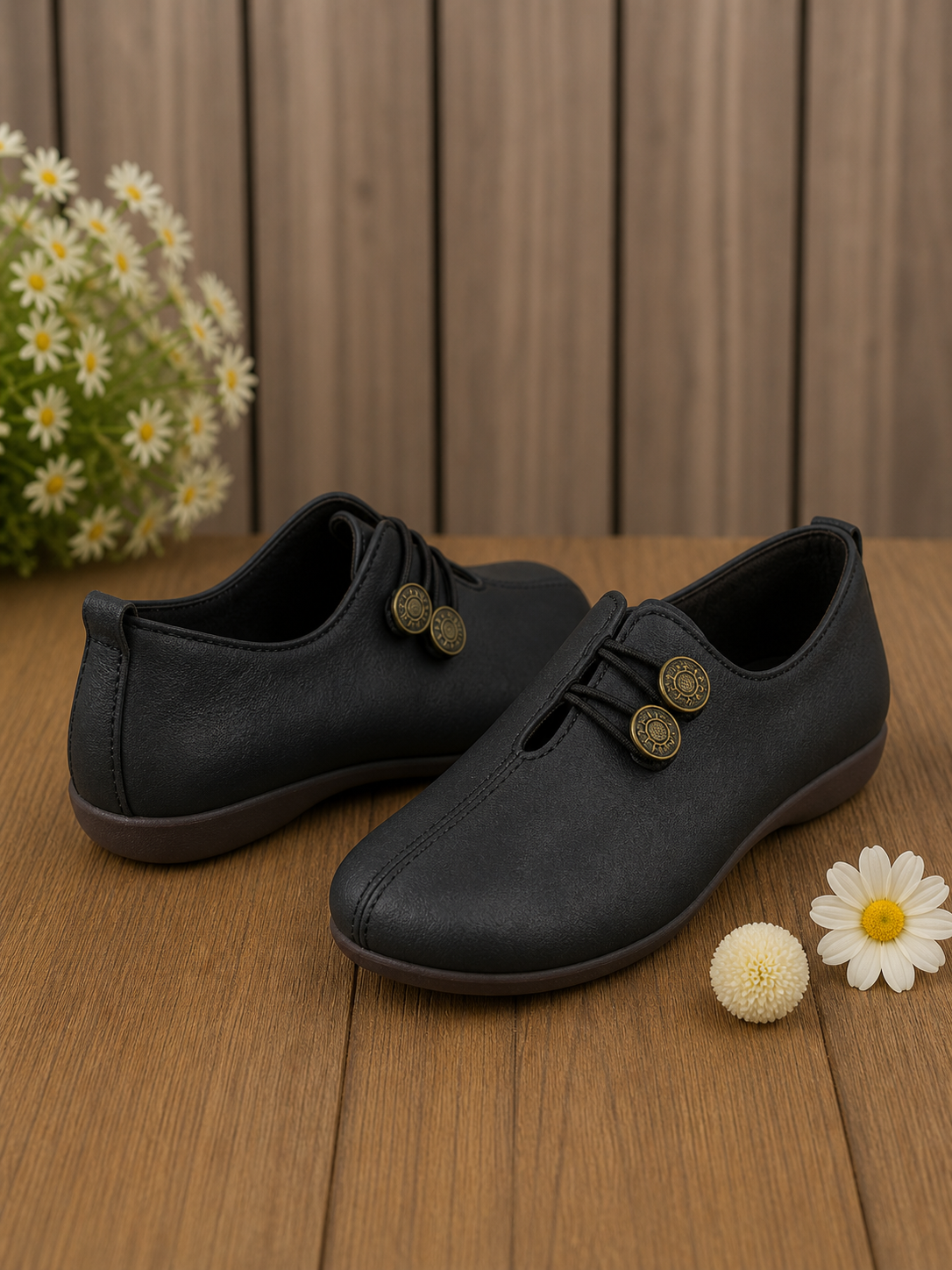 Heidi | Comfortable Soft Sole Flats Shoes