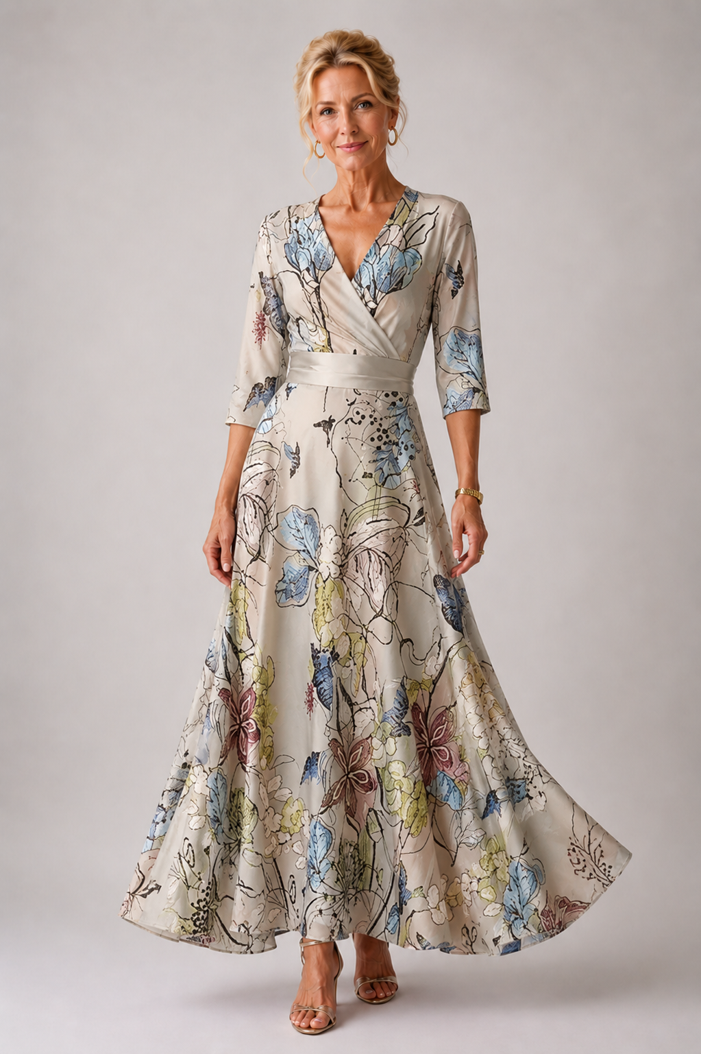 Samira | Chic Dress with Floral Print