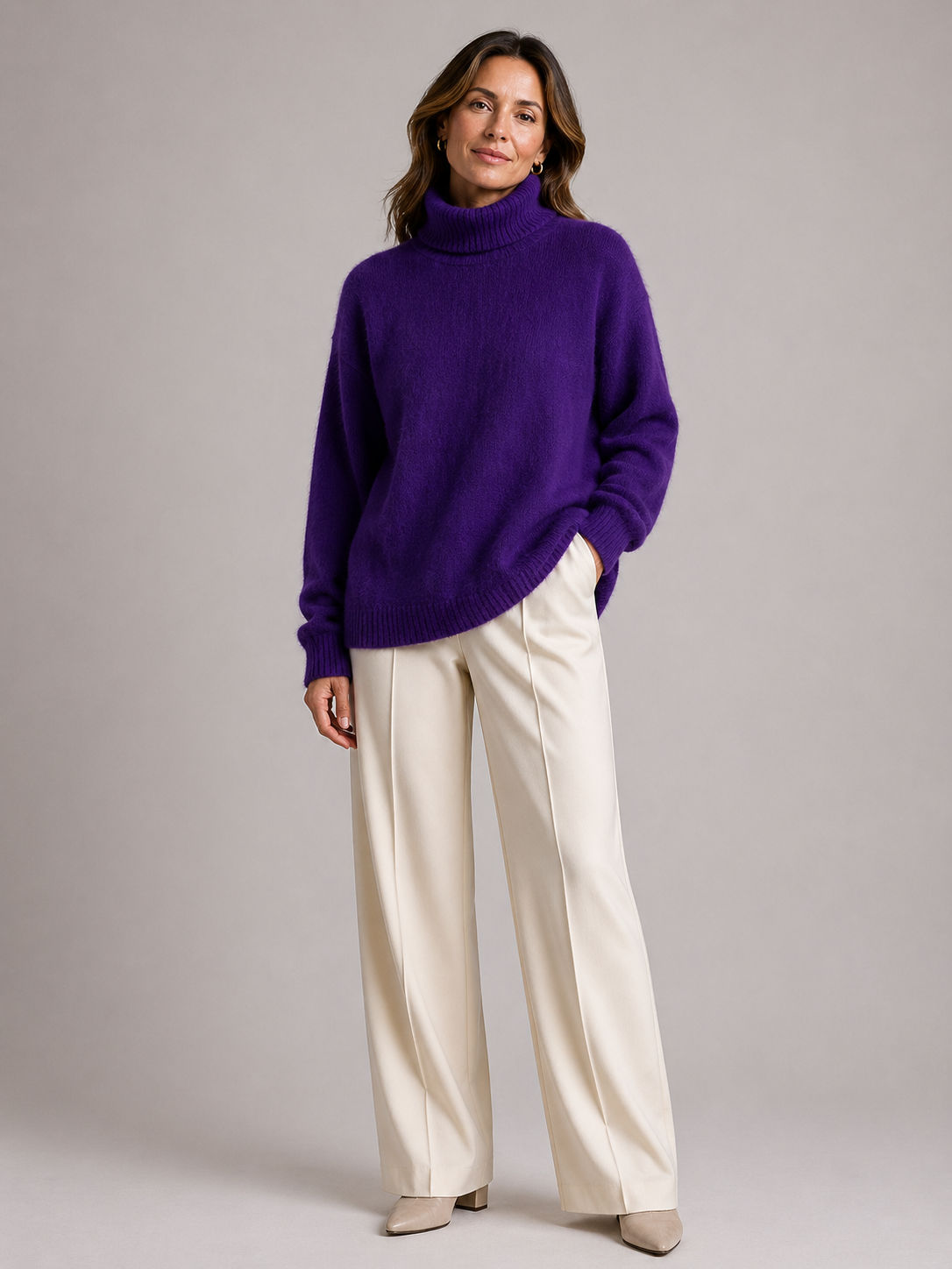 Grace | Soft Knit Turtleneck Jumper