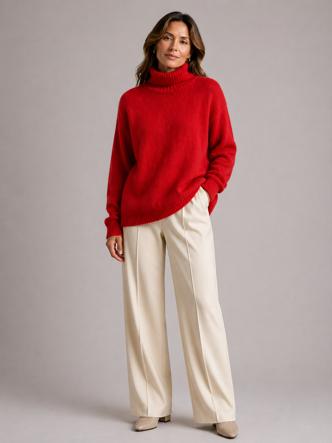 Grace | Soft Knit Turtleneck Jumper