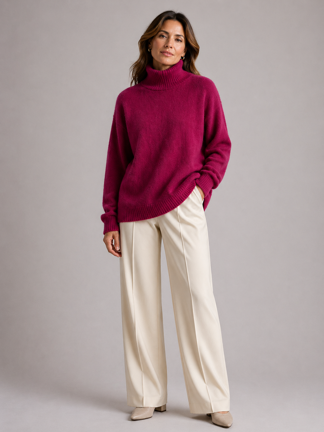 Grace | Soft Knit Turtleneck Jumper