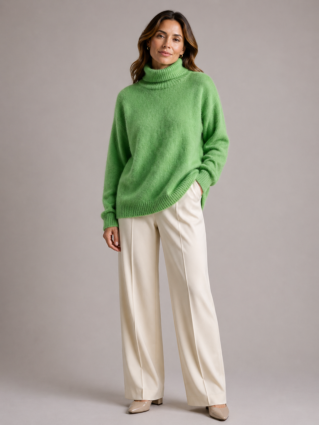 Grace | Soft Knit Turtleneck Jumper
