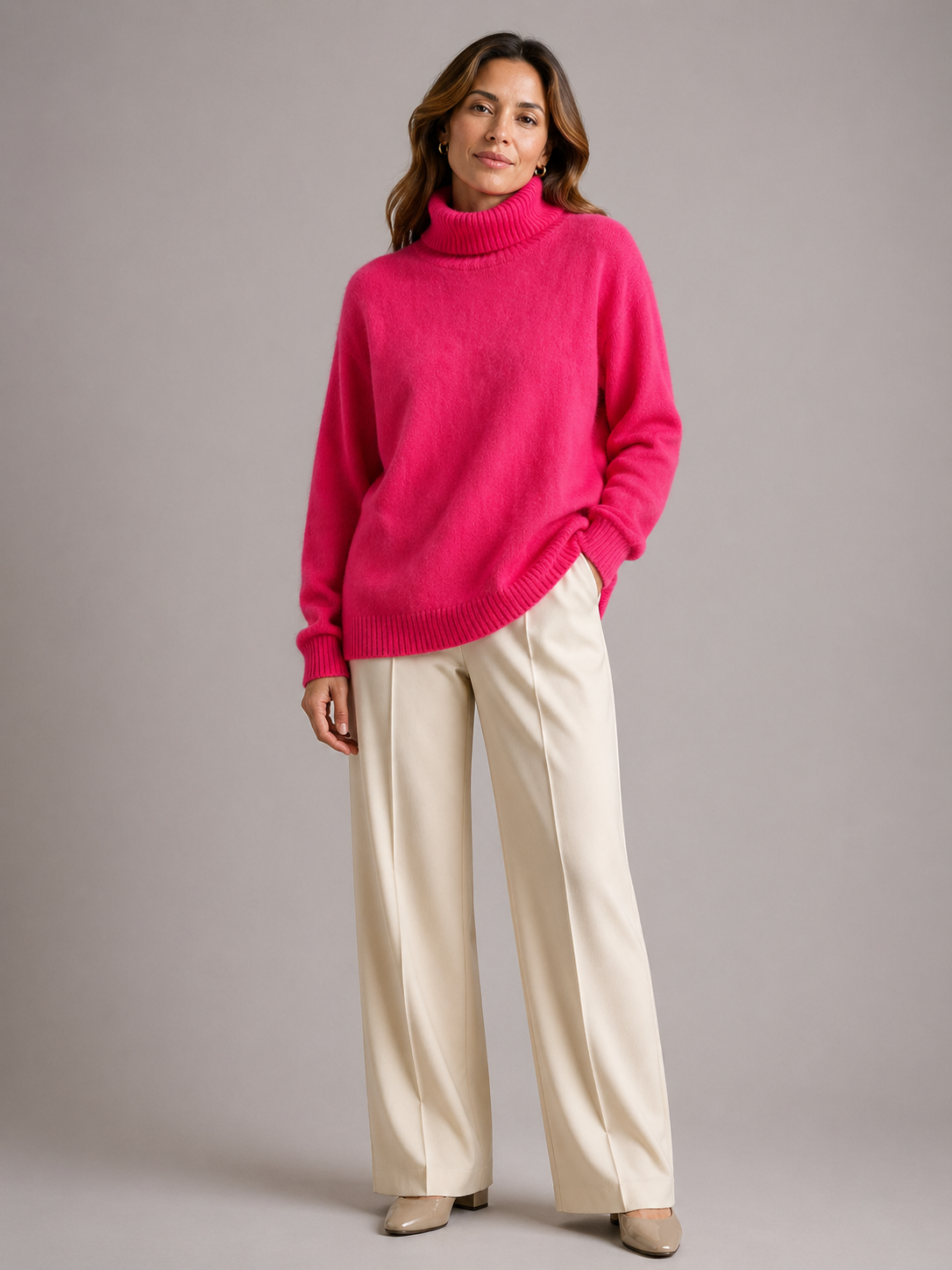 Grace | Soft Knit Turtleneck Jumper