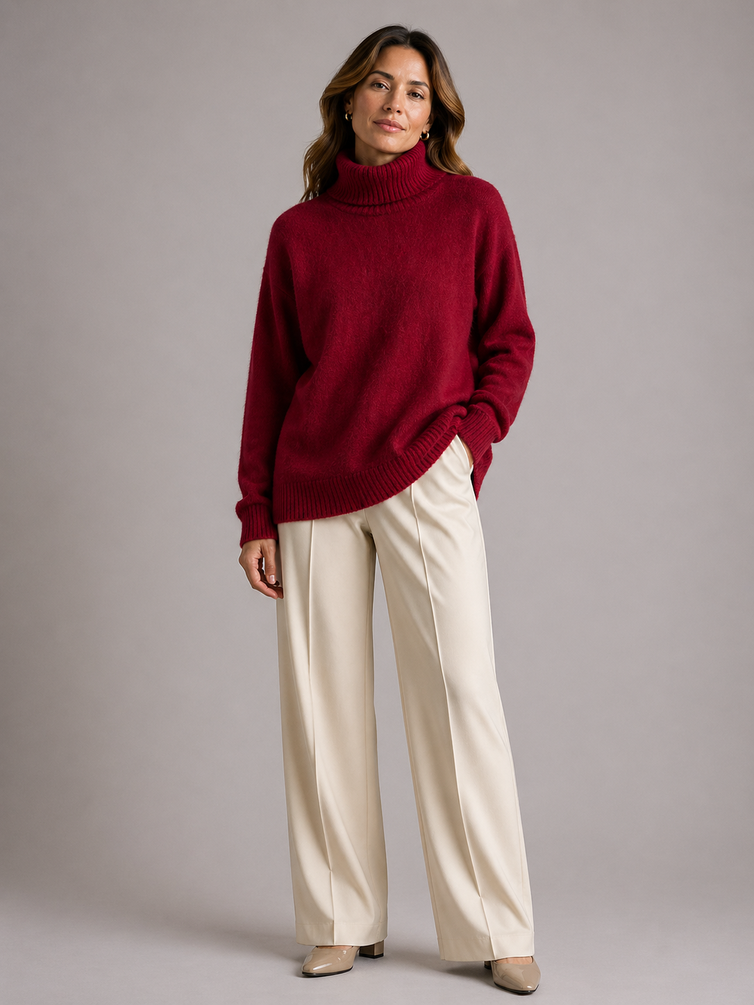 Grace | Soft Knit Turtleneck Jumper