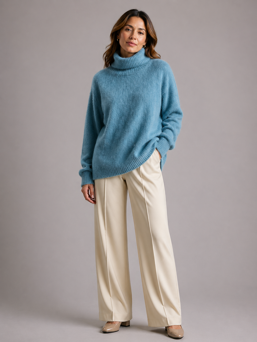 Grace | Soft Knit Turtleneck Jumper