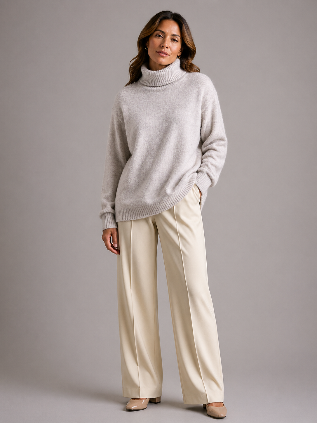Grace | Soft Knit Turtleneck Jumper