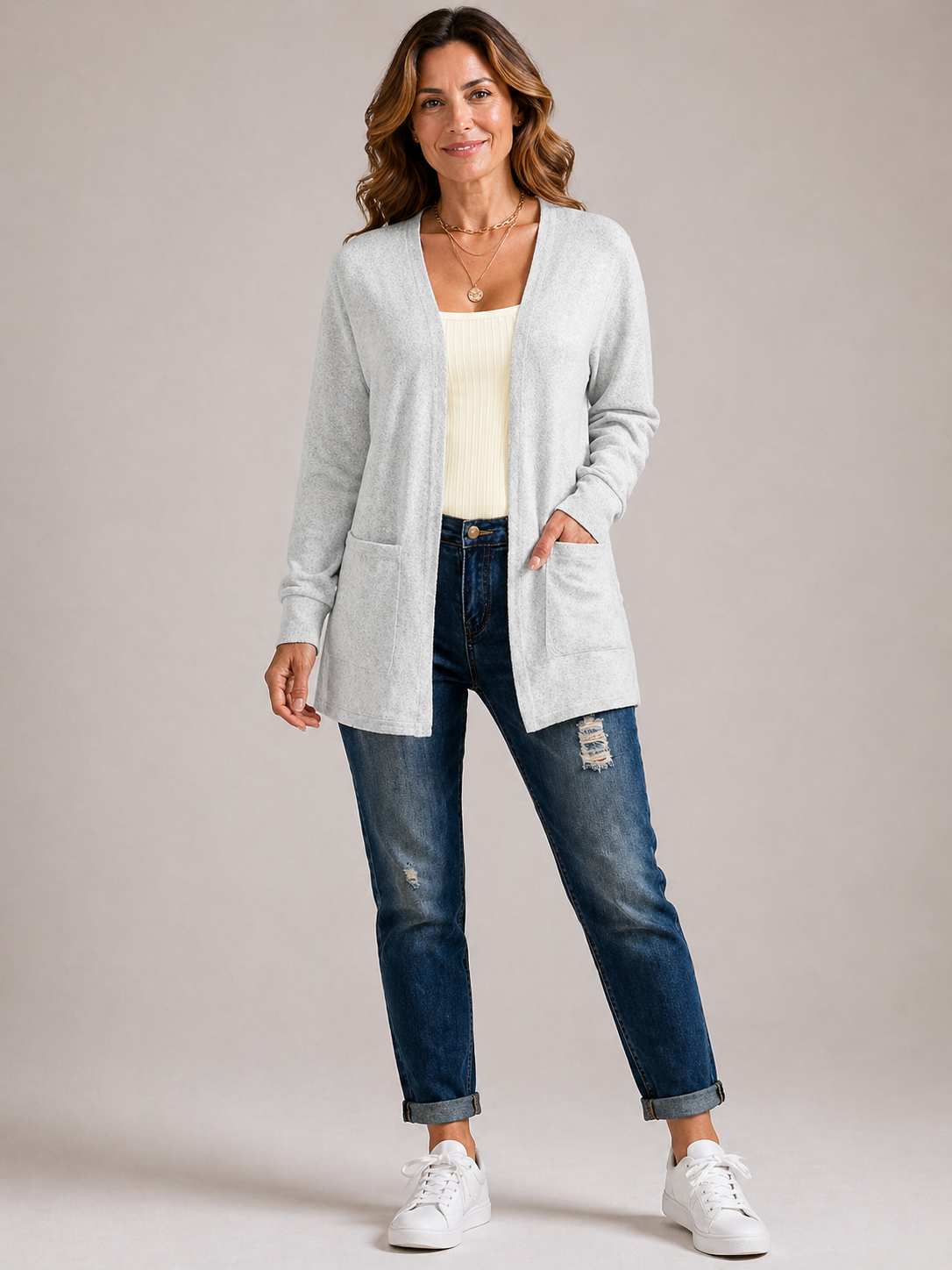 Harper | Classic Lightweight Cardigan