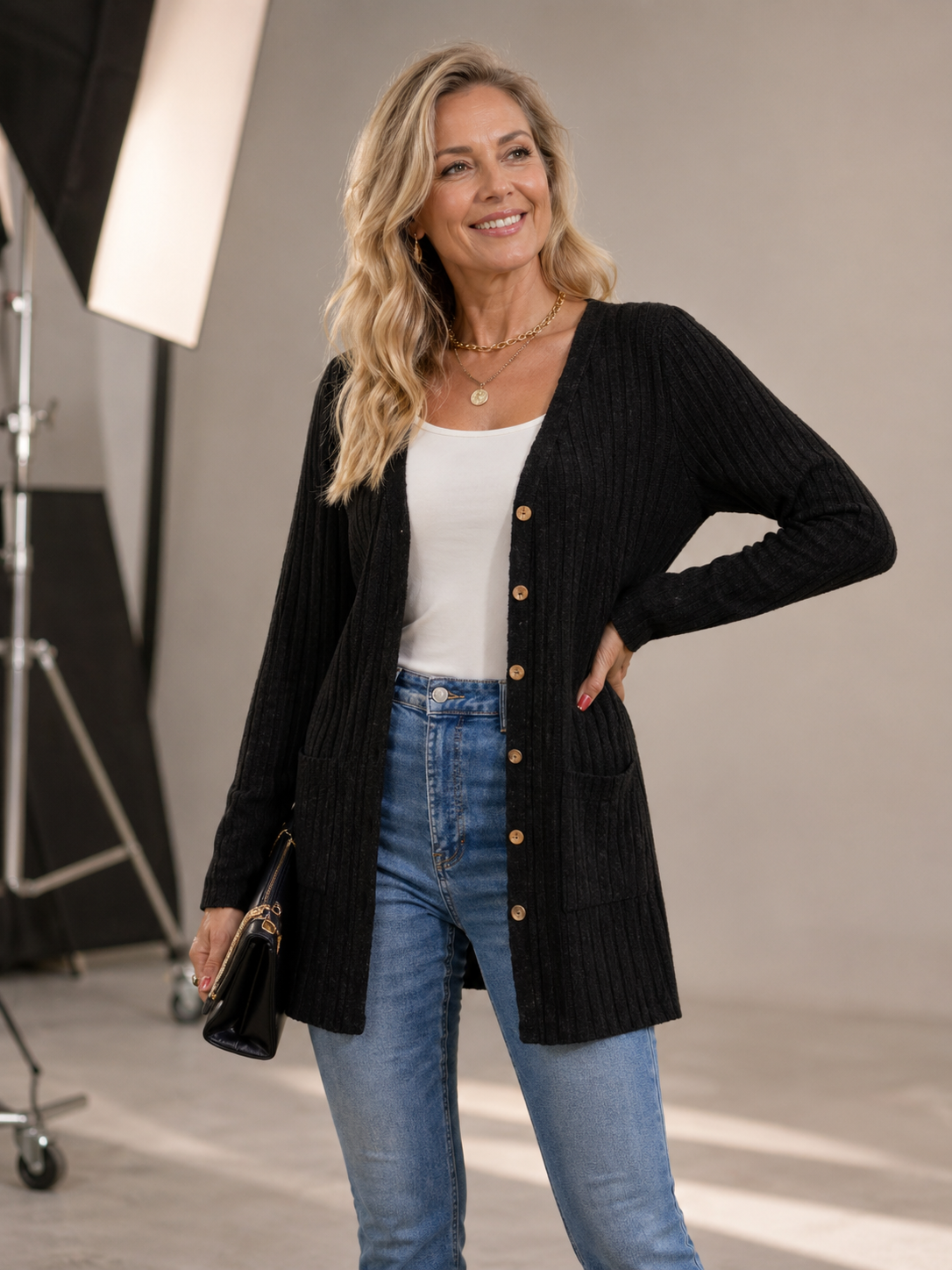 Ava | Elegant Longline Cardigan