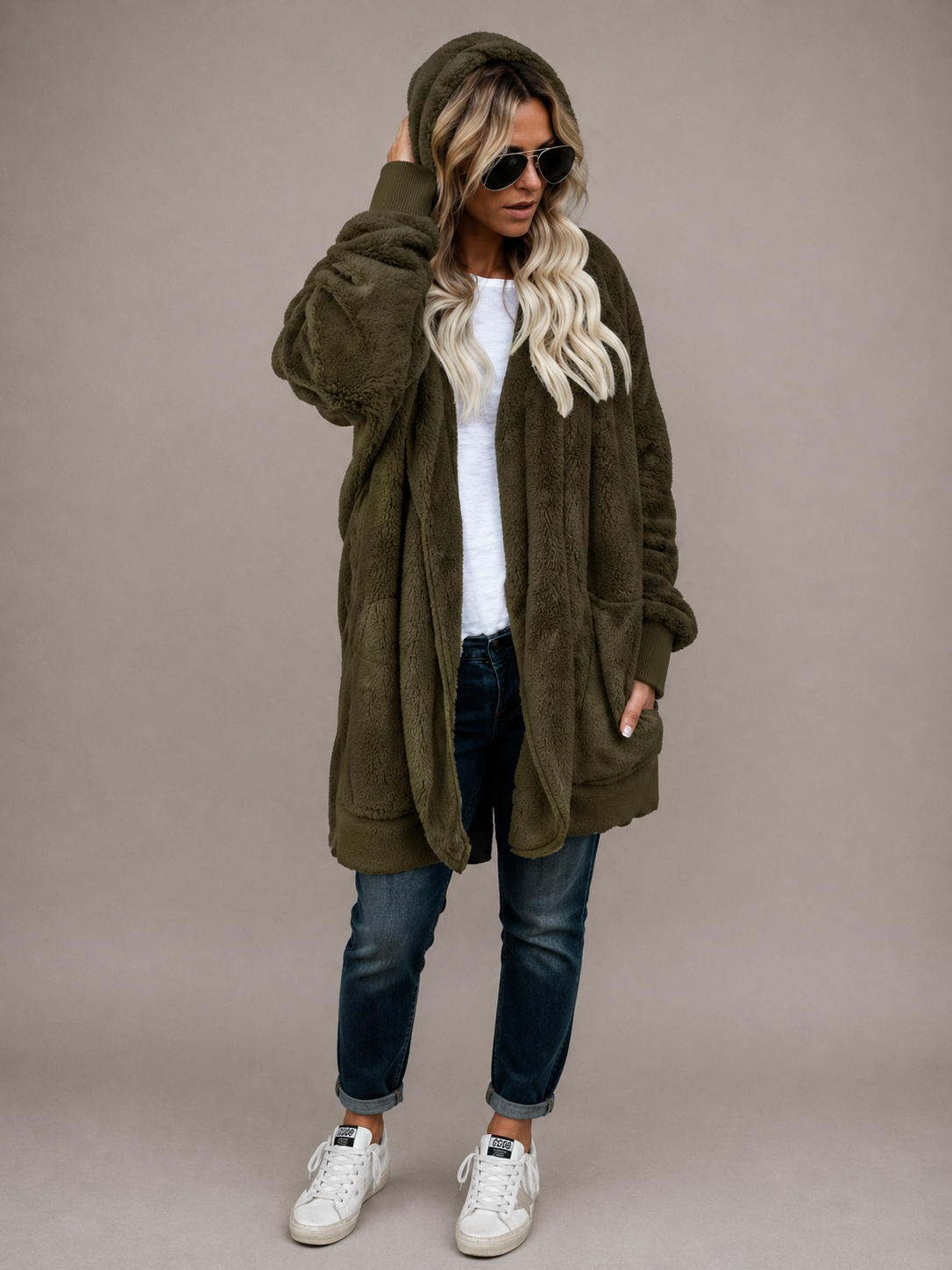Scarlett | Soft Fleece Cardigan