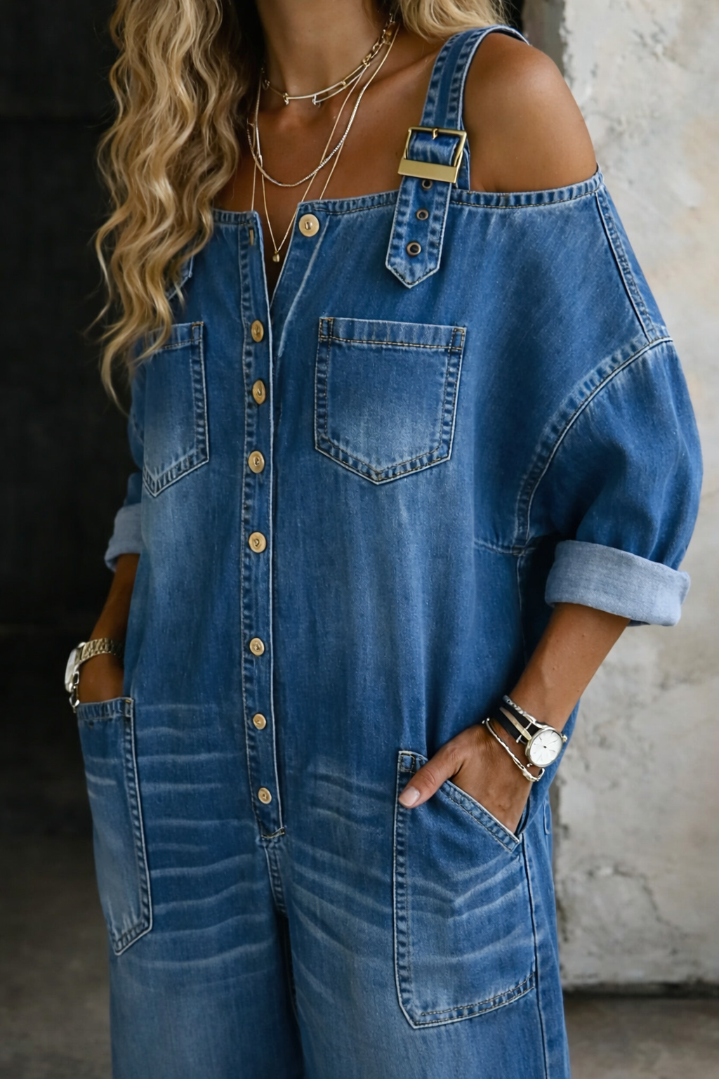 Sophia™ | Off Shoulder Jumpsuit