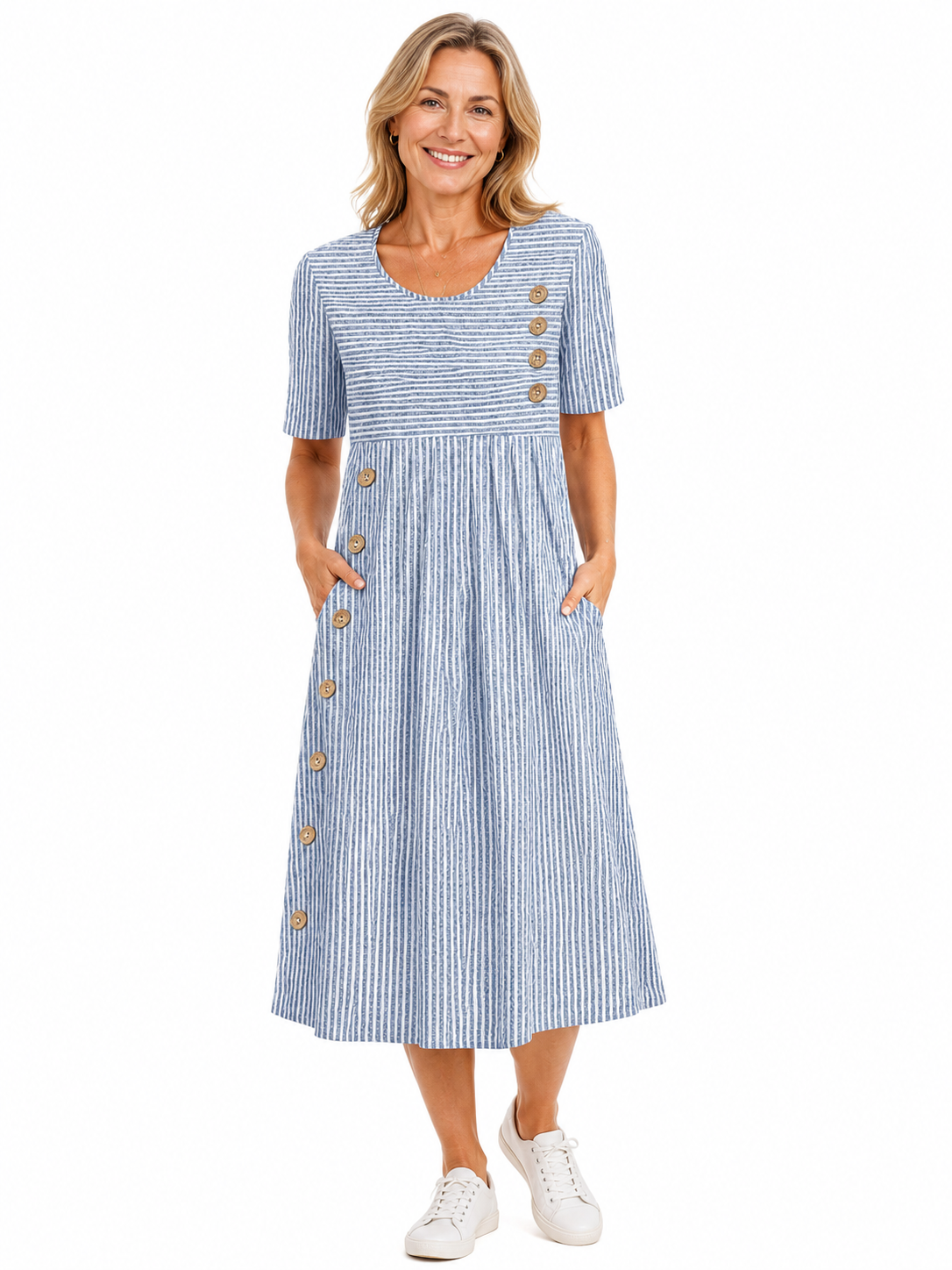 Belle | Striped Summer Dress