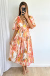 Violet | Vintage Floral Dress
