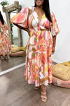 Violet | Vintage Floral Dress