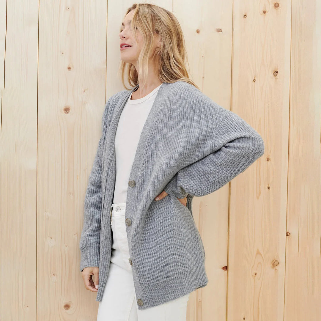 Cecile | Oversized Cashmere Cardigan