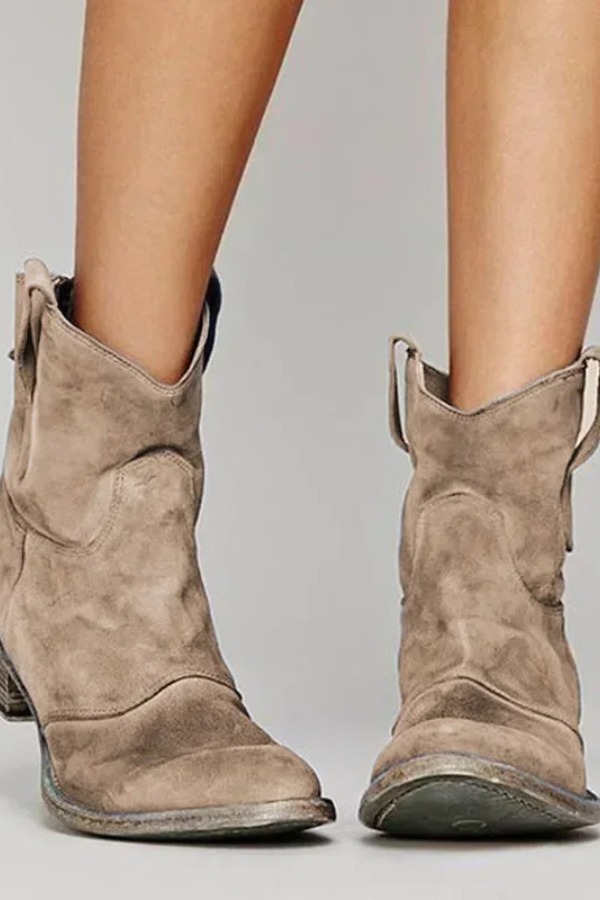 PALOMA | VINTAGE WESTERN ANKLE BOOTS