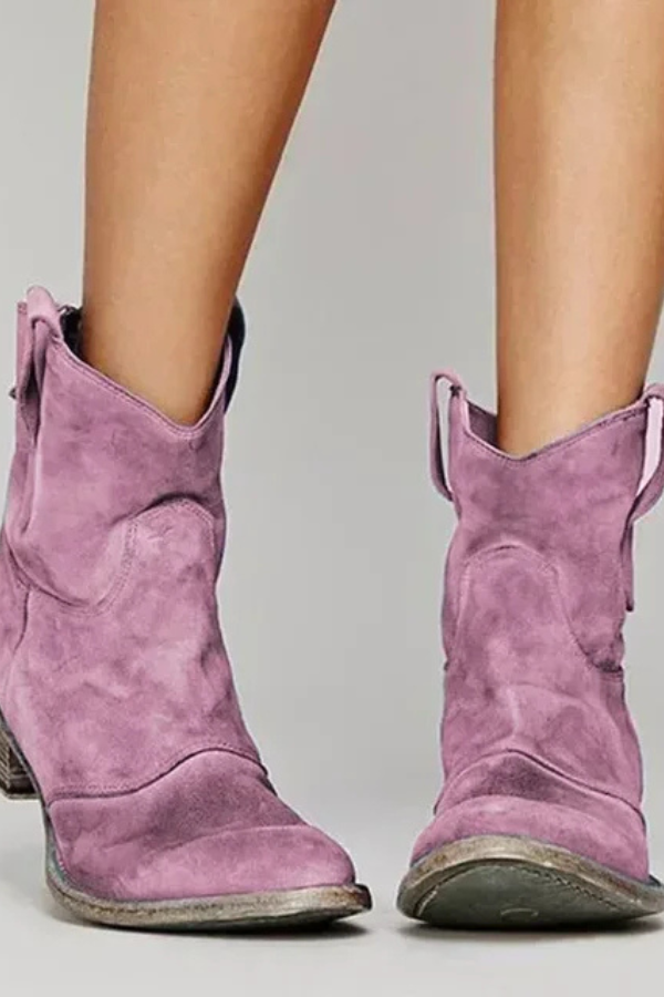 PALOMA | VINTAGE WESTERN ANKLE BOOTS