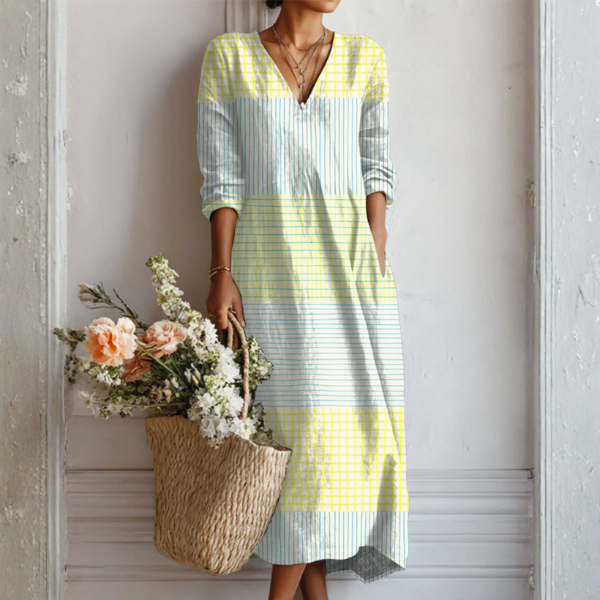 Oliviaâ„¢ - Crisp Linen Dress