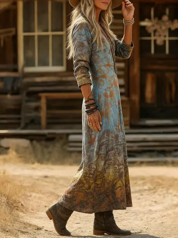 Galeana | Vintage Bohemian Dress