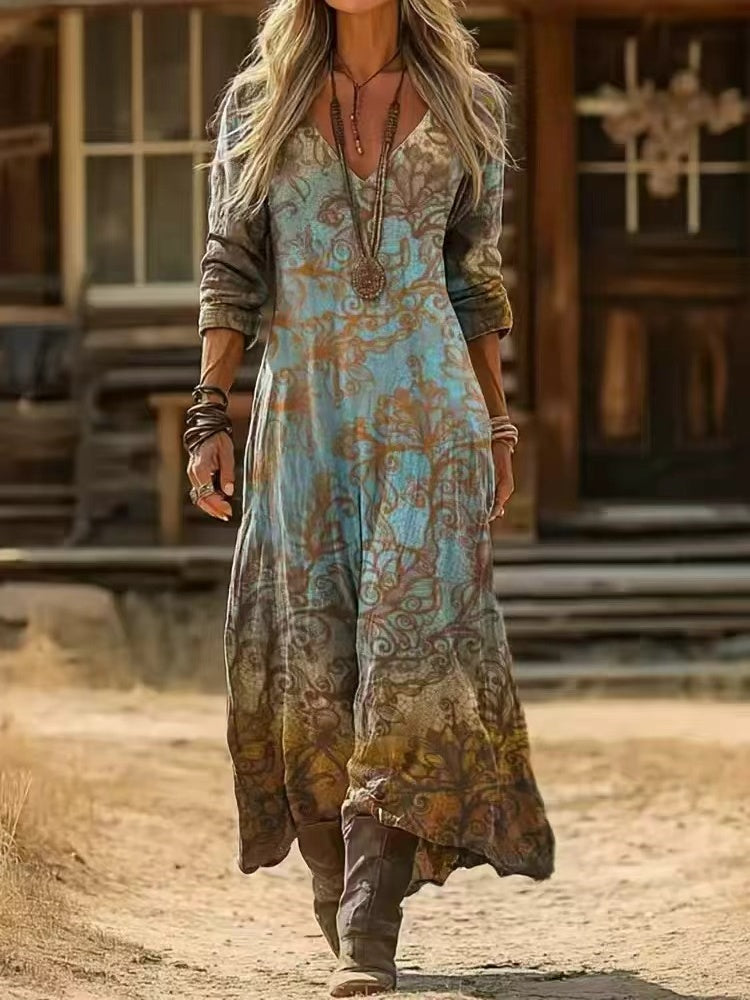 Galeana | Vintage Bohemian Dress