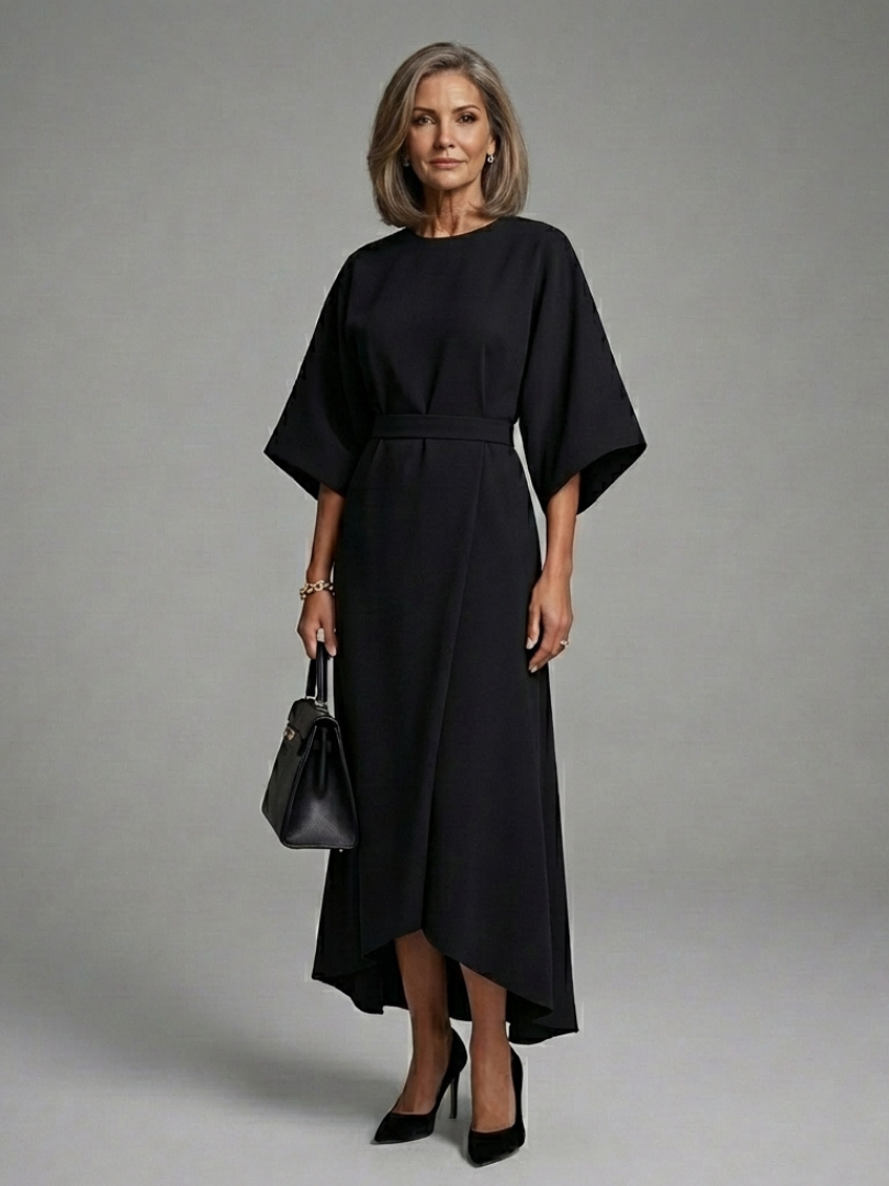 Sirenetta | Asymmetrical Midi Dress