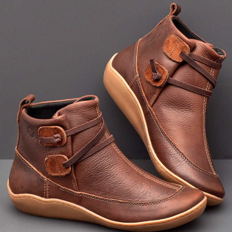 Tianaâ„¢ | Soft Ortho Vegan Leather Boots