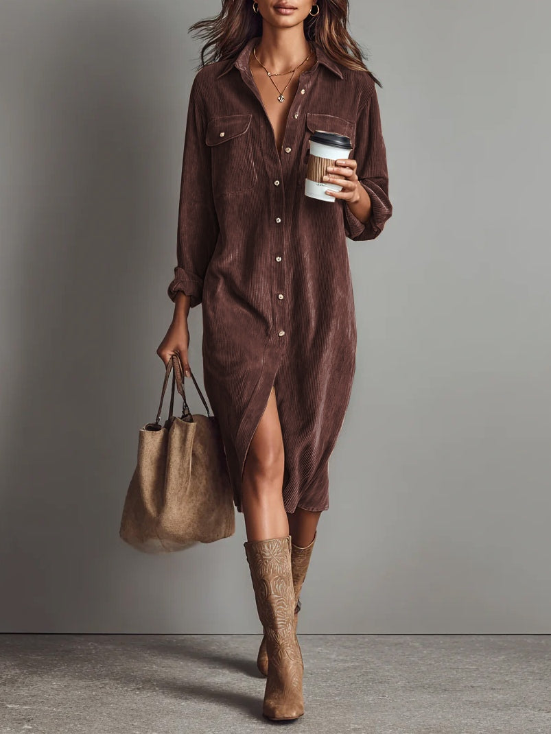 Vanessa | Autumn Midi Dress