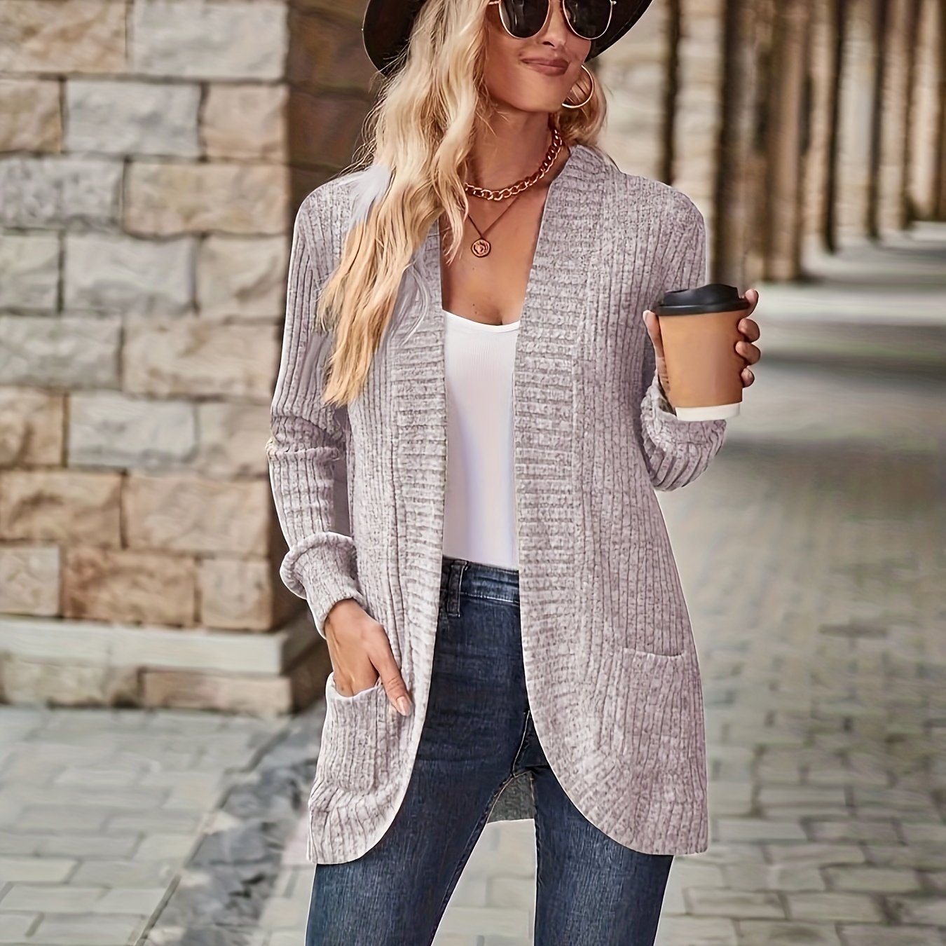 Brooke | Ribbed Long Sleeve Top