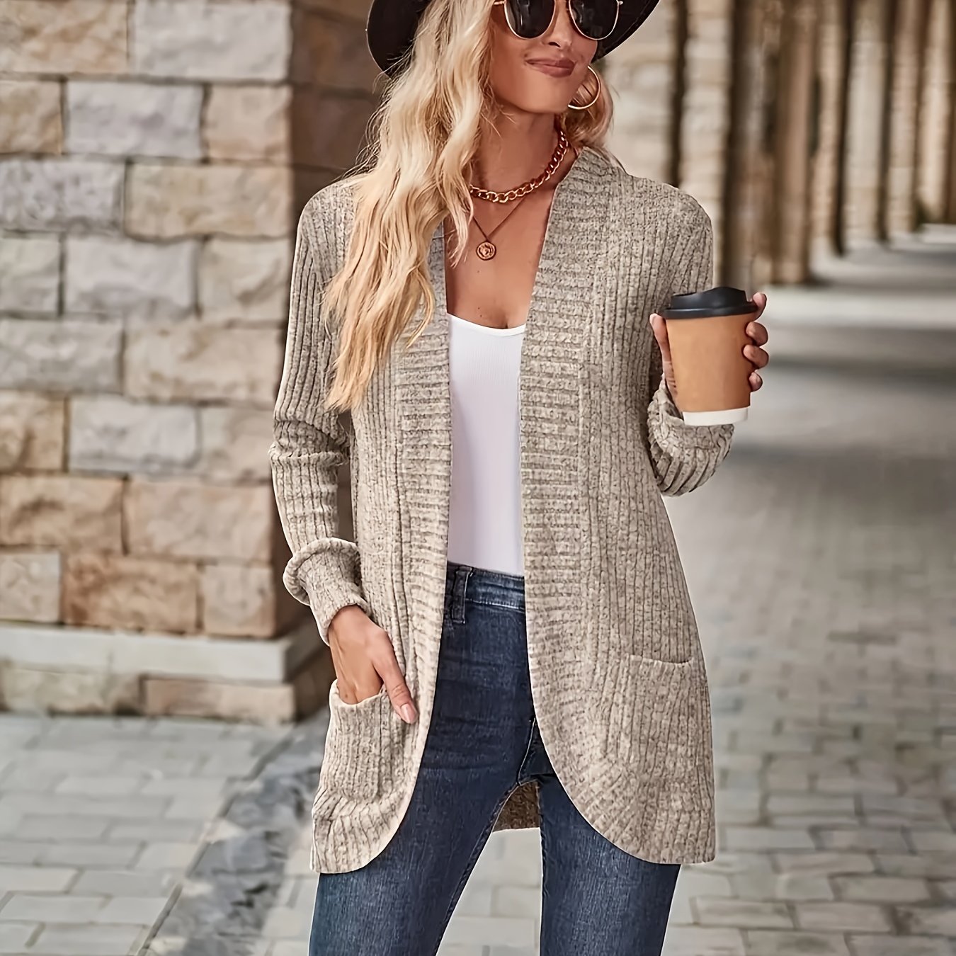 Brooke | Ribbed Long Sleeve Top