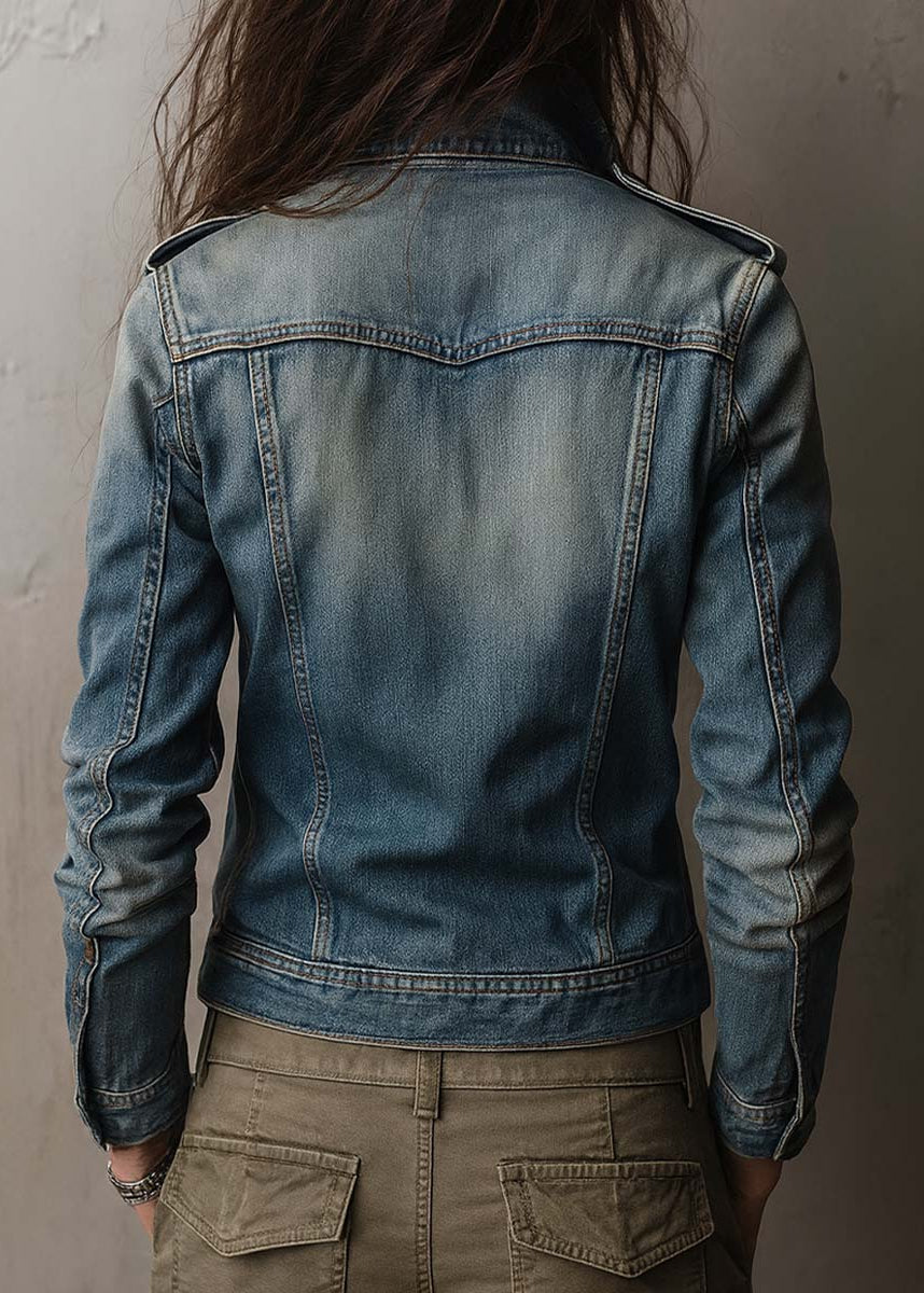 Ottilie | Classic Washed Denim Jacket