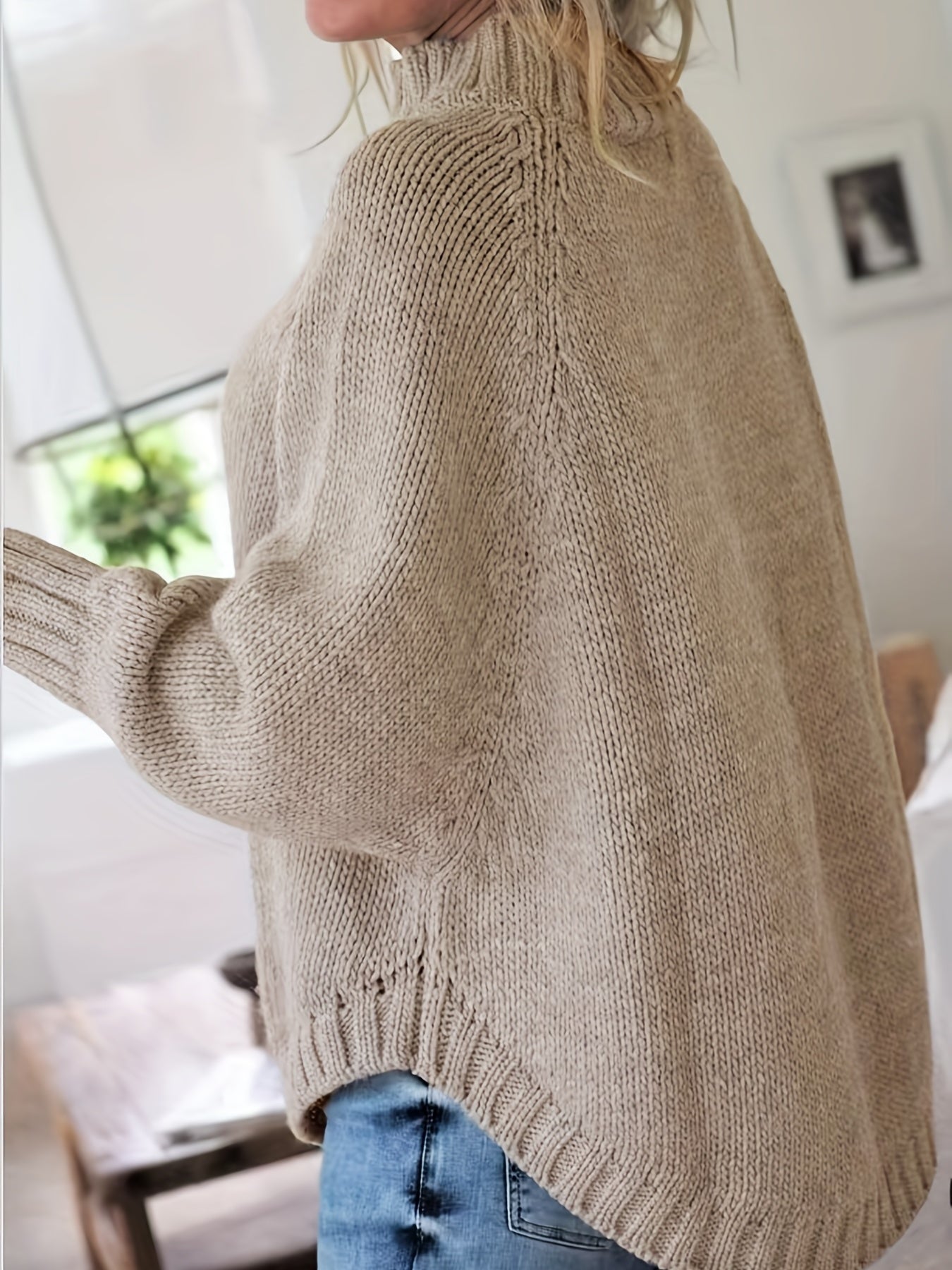 Skye | High Neck Ribbed Pullover