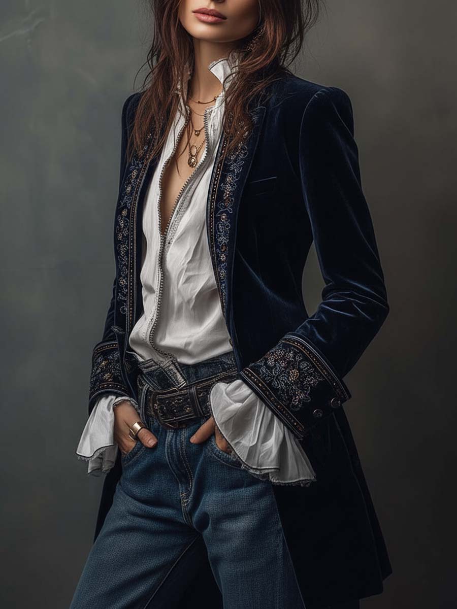 Henley | Luxe Velvet Jacket