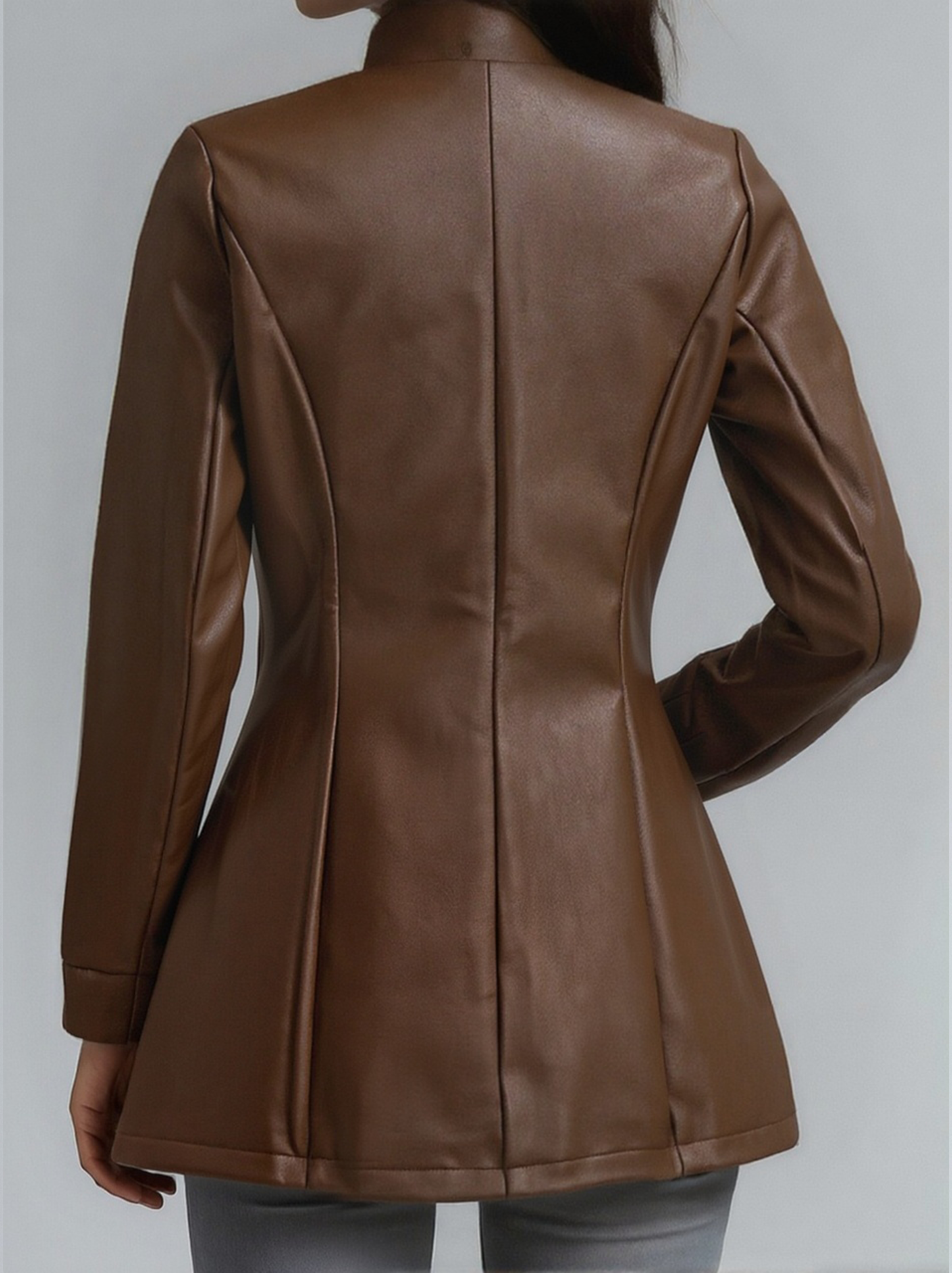Sunny | Vintage Faux Leather Coat