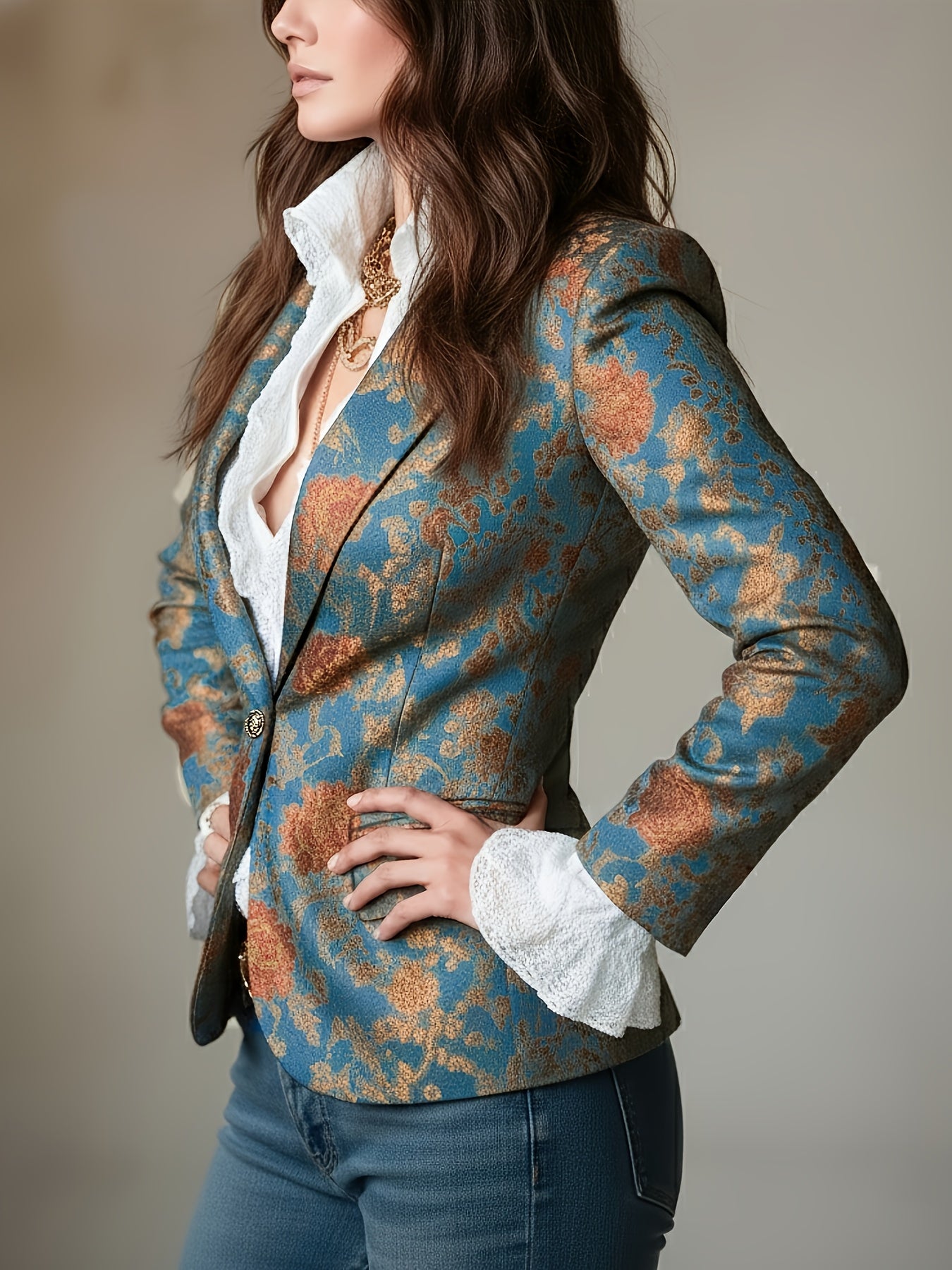 Adeleine | Bohemian Luxe Tailored Blazer
