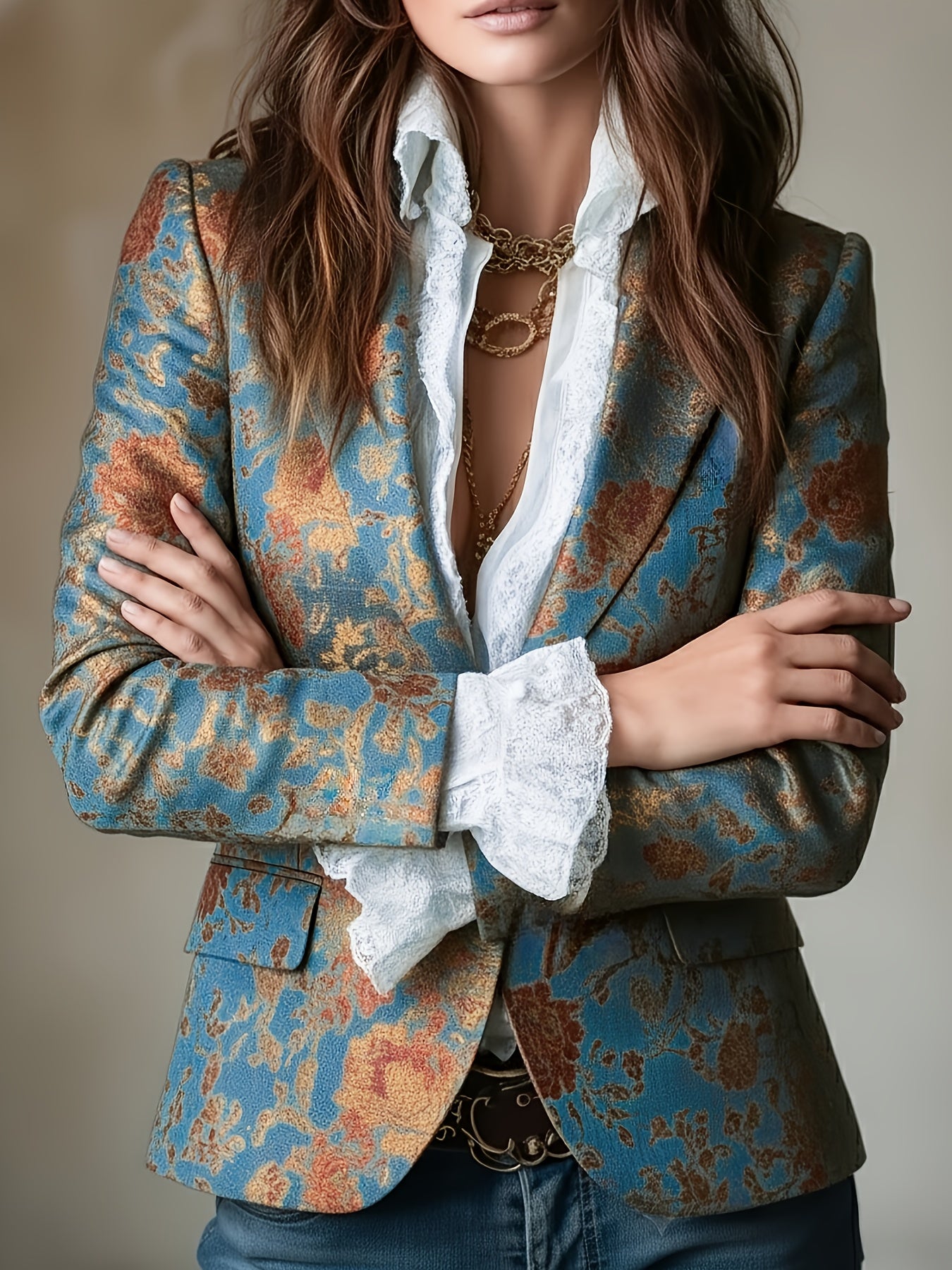 Adeleine | Bohemian Luxe Tailored Blazer