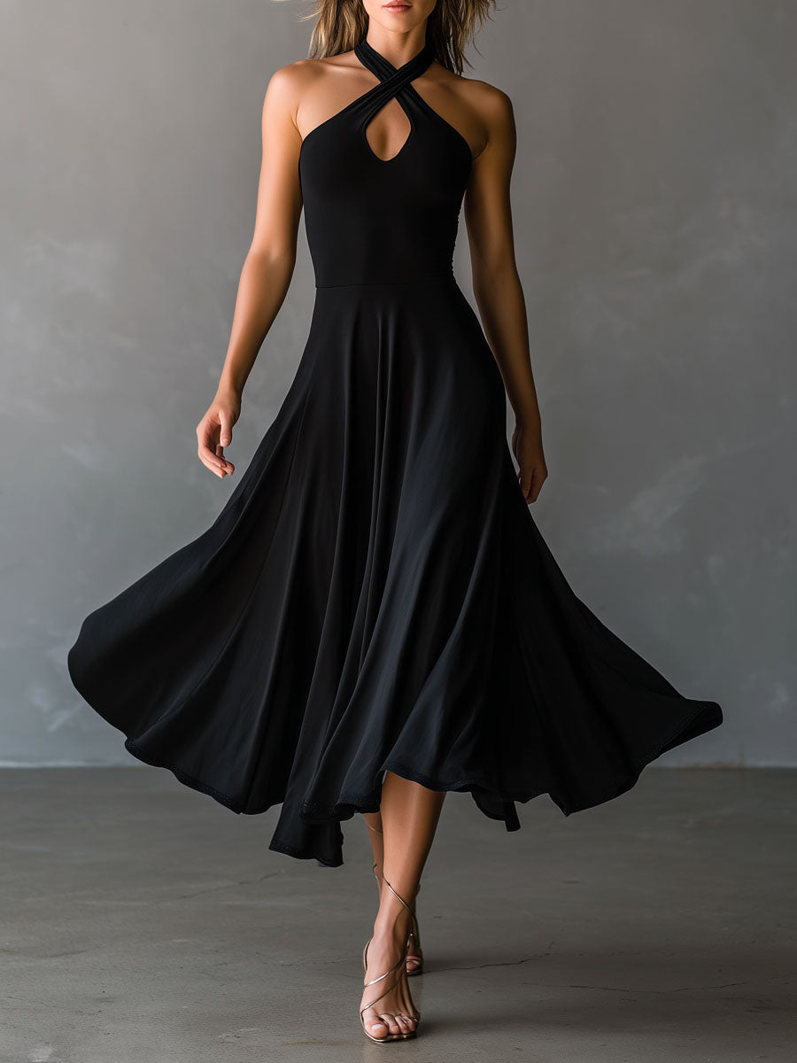 Emmeline | Sophisticated Halter Dress